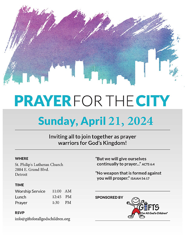 Prayer for the City 2024