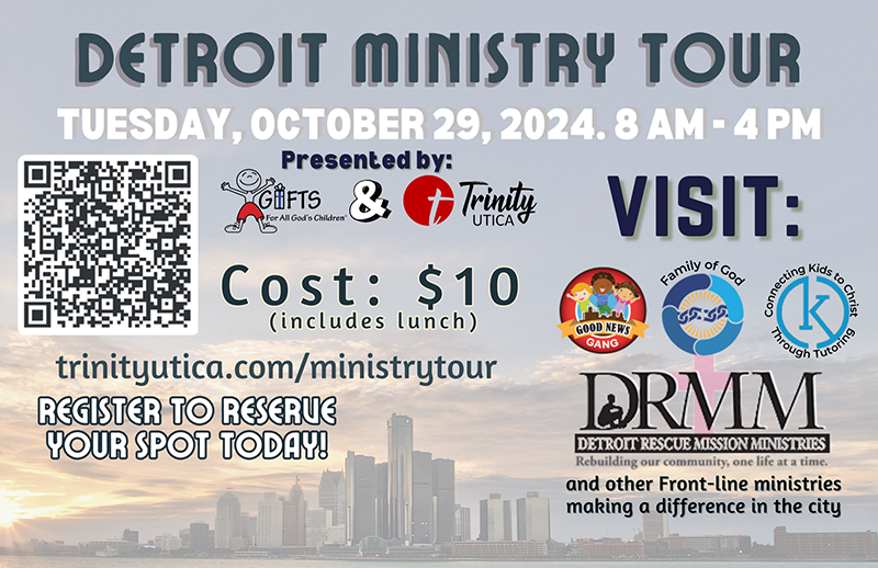 Detroit Ministry Tour 2024