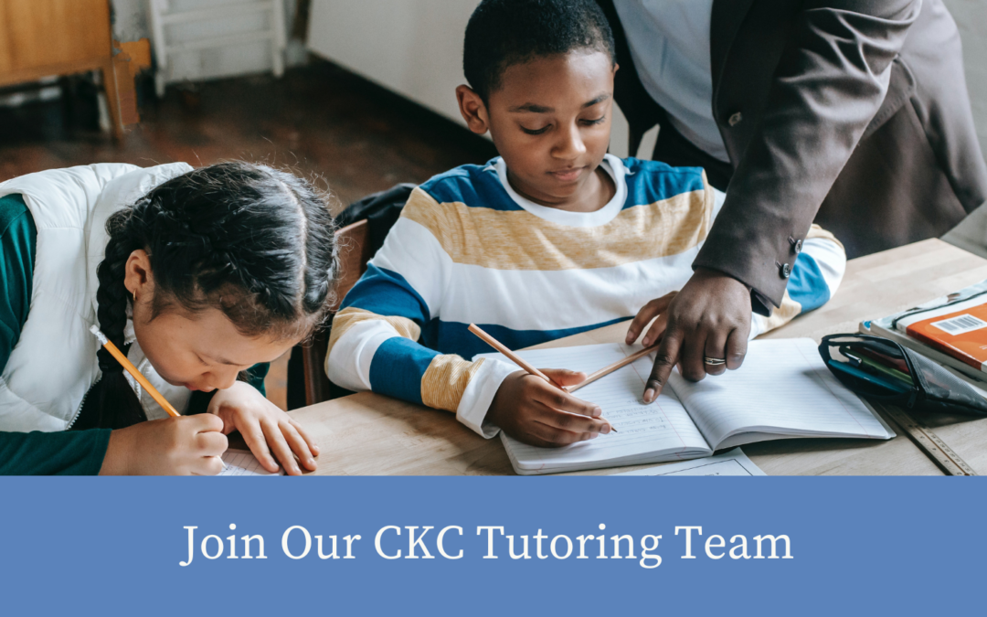 Join Our CKC Tutoring Team 